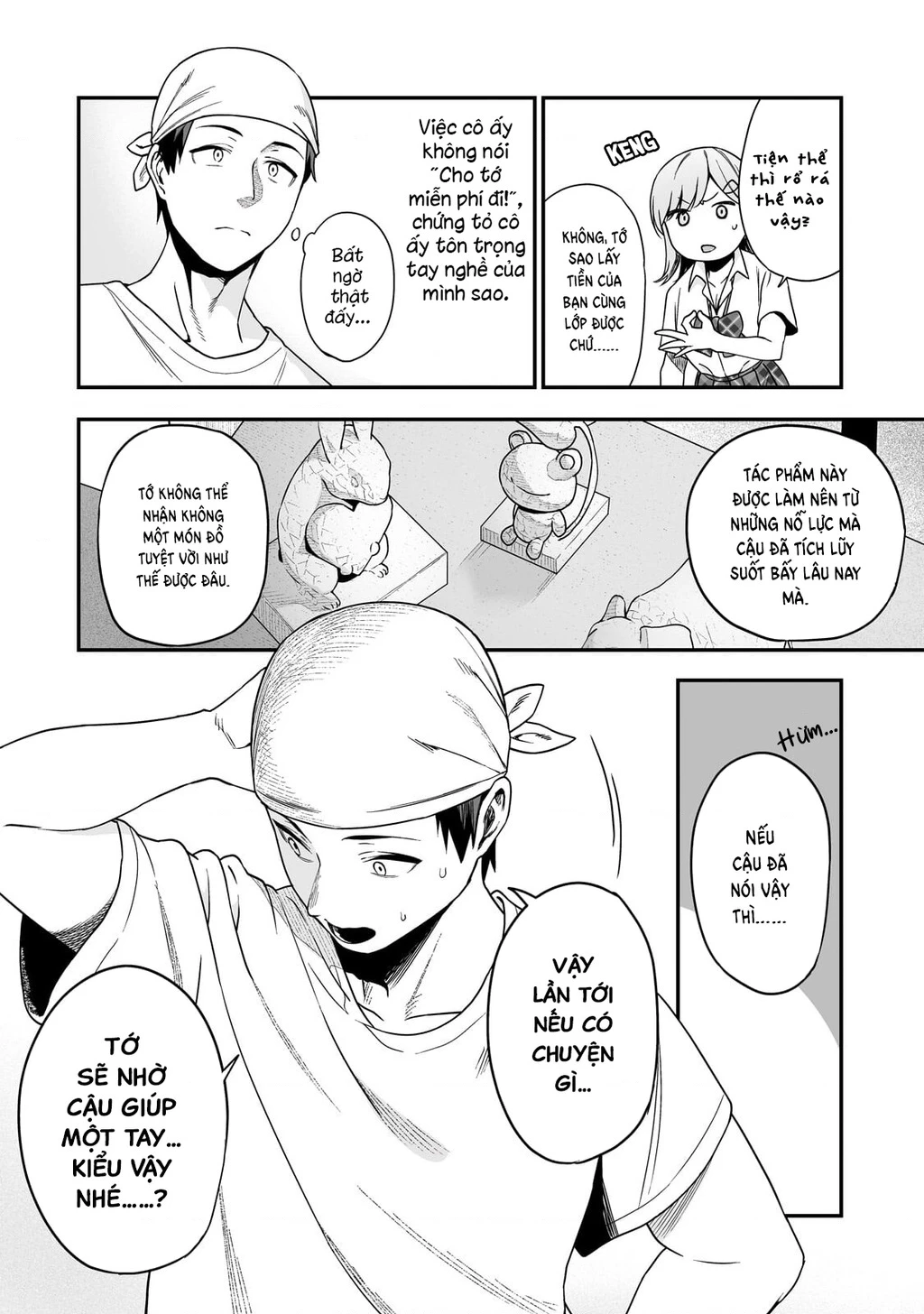 Lỡ tay sửa xe cho nàng Gyaru, ai dè lại bị nàng bám lấy Chapter 3 - Trang 22