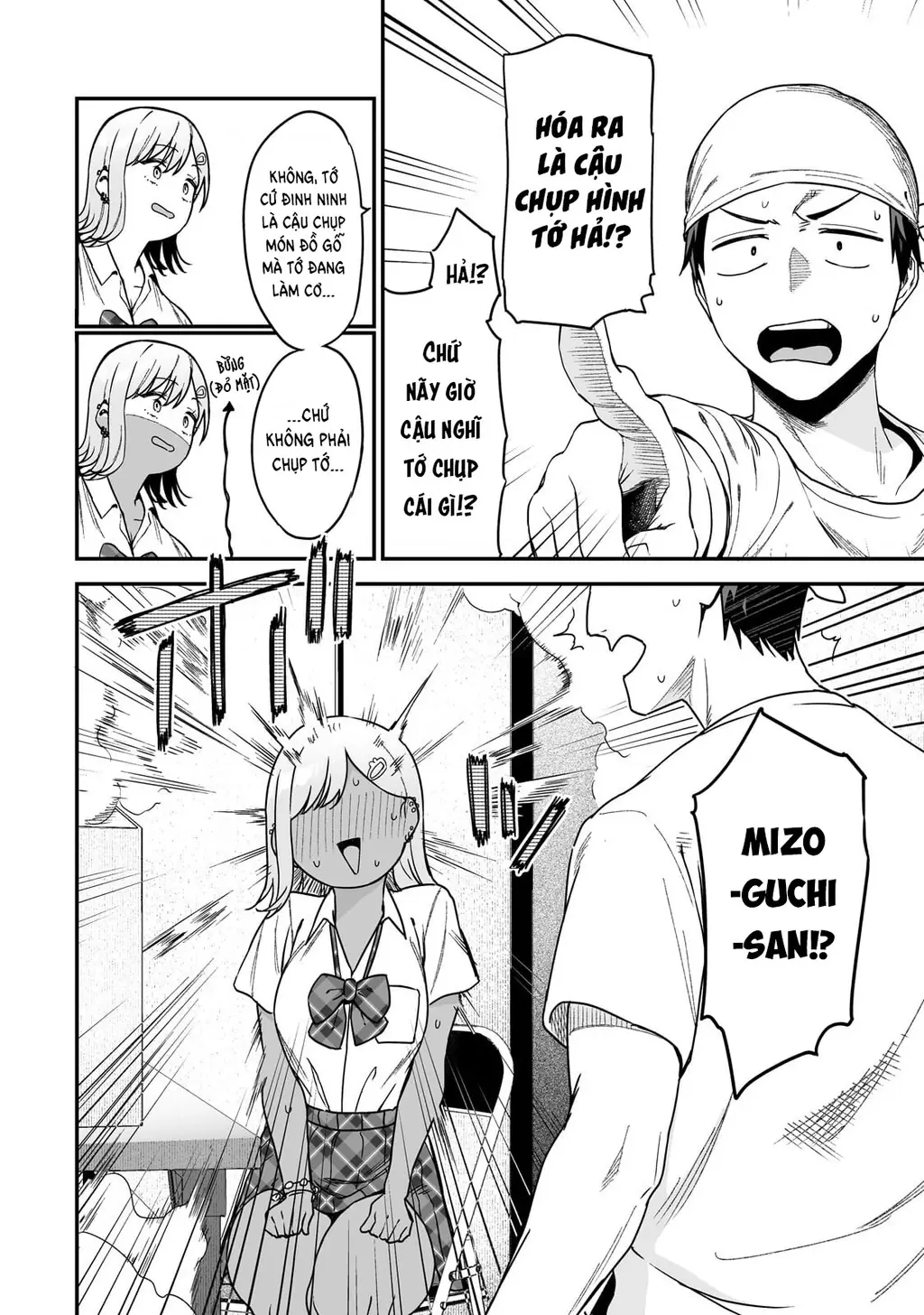 Lỡ tay sửa xe cho nàng Gyaru, ai dè lại bị nàng bám lấy Chapter 3 - Trang 8