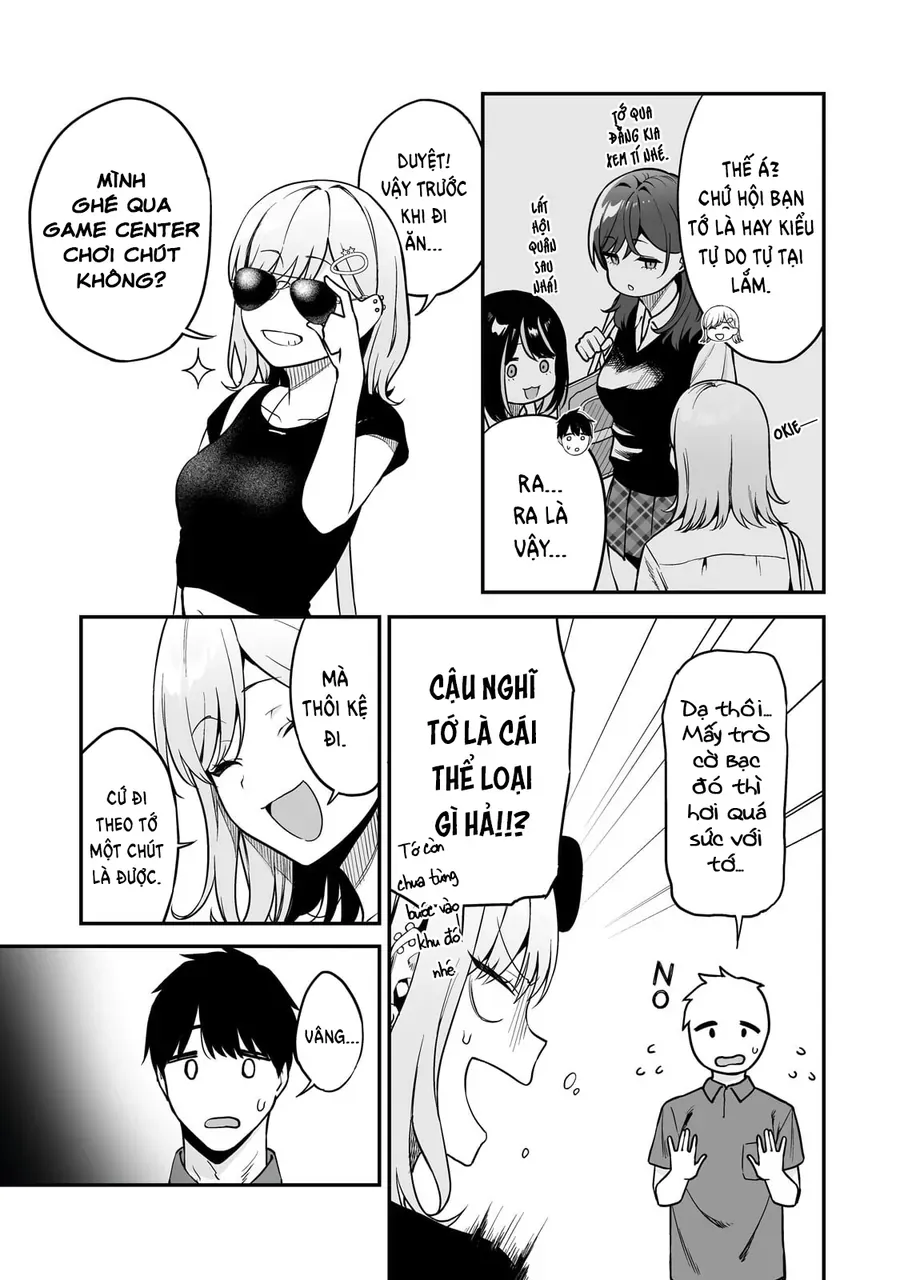 Lỡ tay sửa xe cho nàng Gyaru, ai dè lại bị nàng bám lấy Chapter 4 - Trang 9