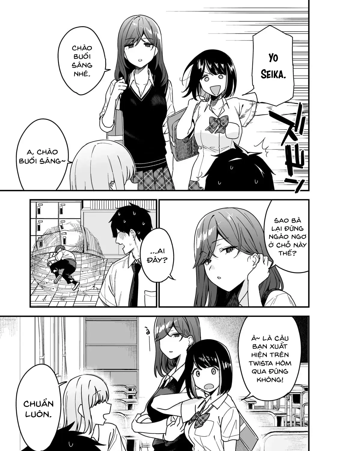 Lỡ Tay Sửa Xe Đạp Cho Nàng Gyaru, Ai Dè Lại Bị Nàng Bám Lấy Chapter 2 - Trang 16