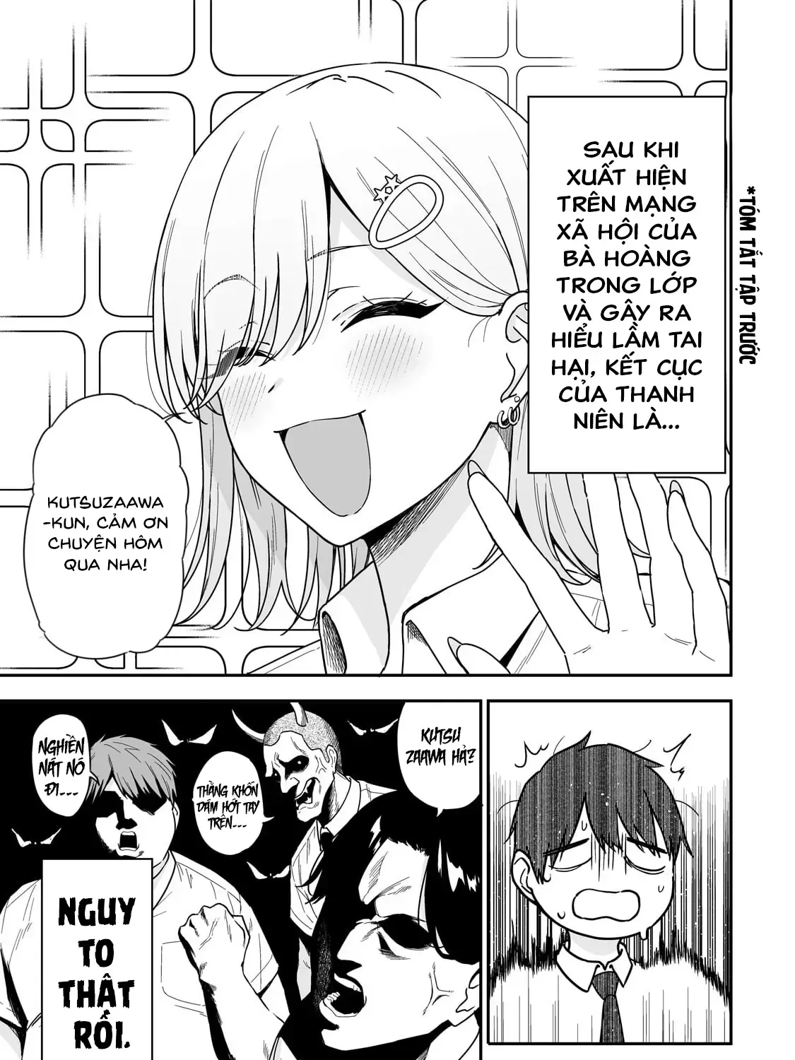 Lỡ Tay Sửa Xe Đạp Cho Nàng Gyaru, Ai Dè Lại Bị Nàng Bám Lấy Chapter 2 - Trang 4