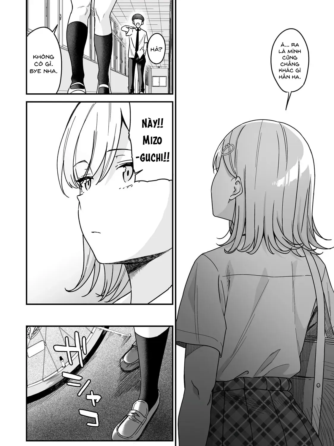 Lỡ Tay Sửa Xe Đạp Cho Nàng Gyaru, Ai Dè Lại Bị Nàng Bám Lấy Chapter 2 - Trang 46