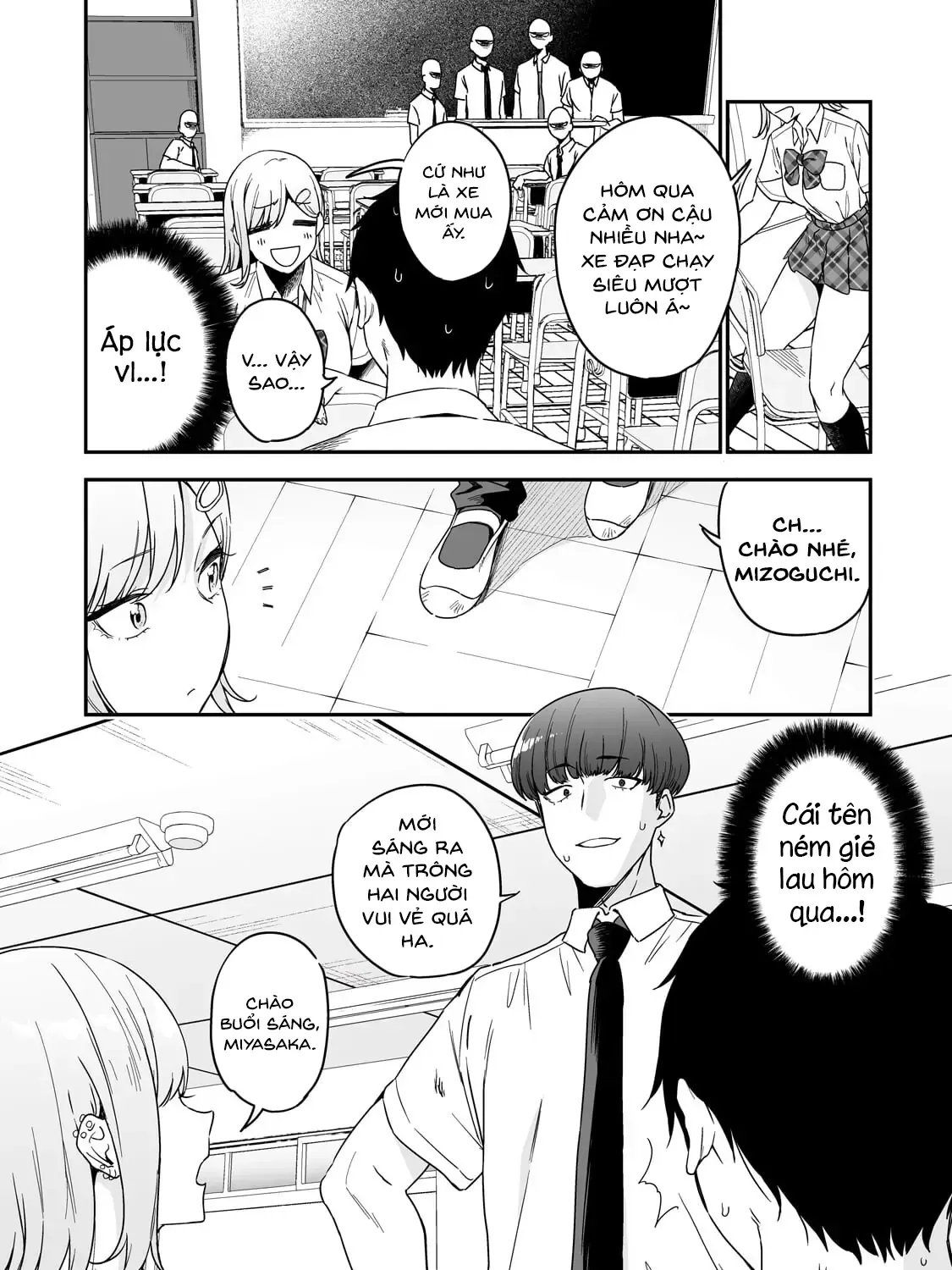 Lỡ Tay Sửa Xe Đạp Cho Nàng Gyaru, Ai Dè Lại Bị Nàng Bám Lấy Chapter 2 - Trang 8
