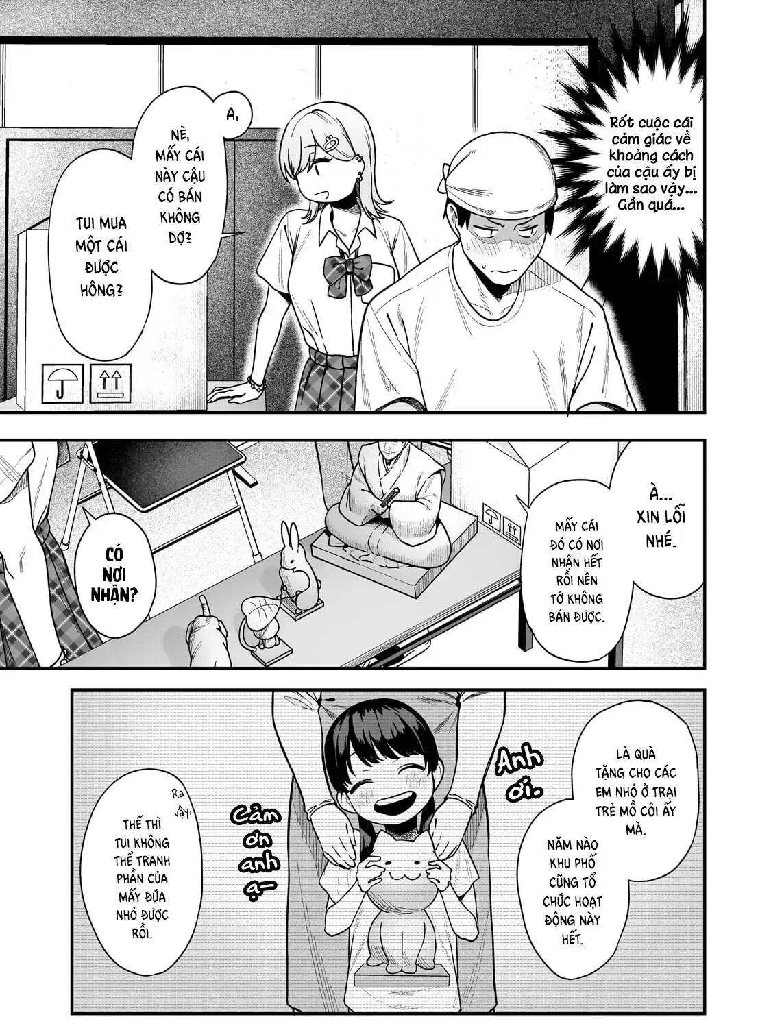 Lỡ Tay Sửa Xe Đạp Cho Nàng Gyaru, Ai Dè Lại Bị Nàng Bám Lấy Chapter 3 - Trang 36