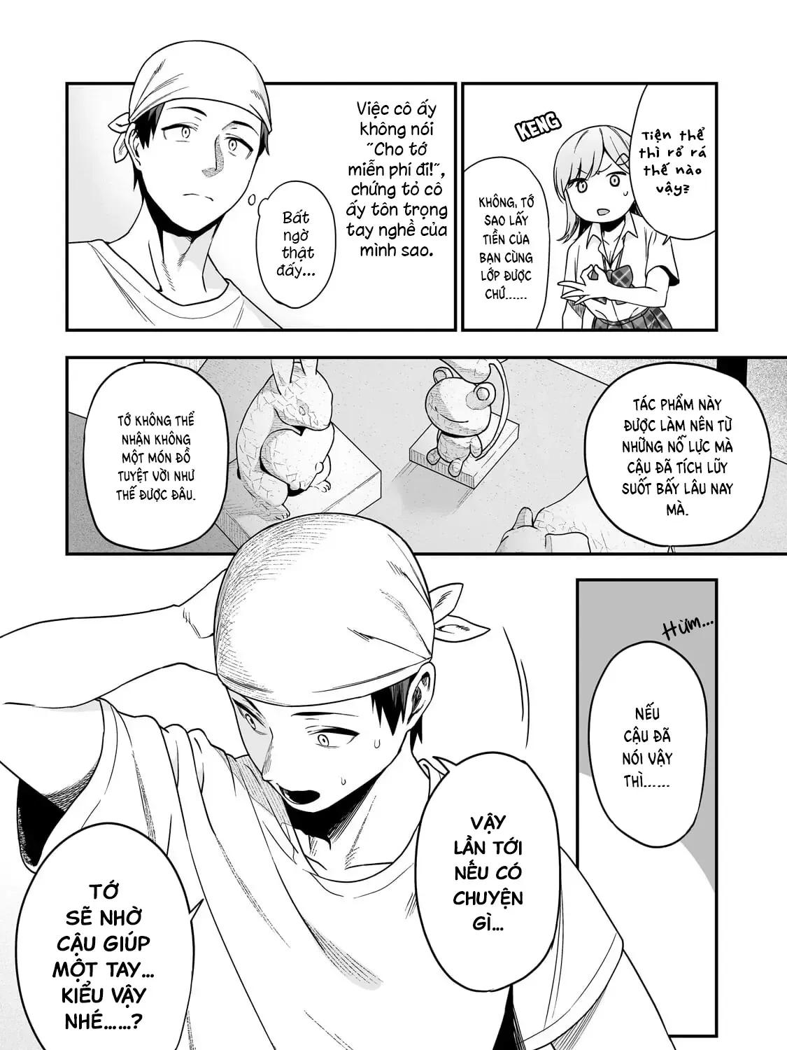 Lỡ Tay Sửa Xe Đạp Cho Nàng Gyaru, Ai Dè Lại Bị Nàng Bám Lấy Chapter 3 - Trang 42