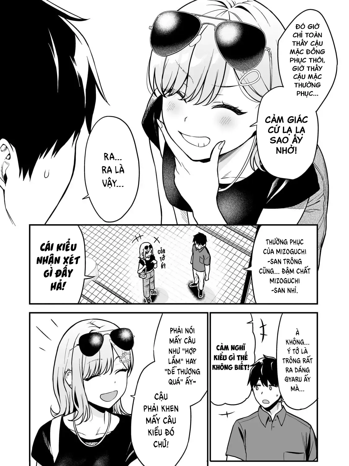 Lỡ Tay Sửa Xe Đạp Cho Nàng Gyaru, Ai Dè Lại Bị Nàng Bám Lấy Chapter 4 - Trang 10