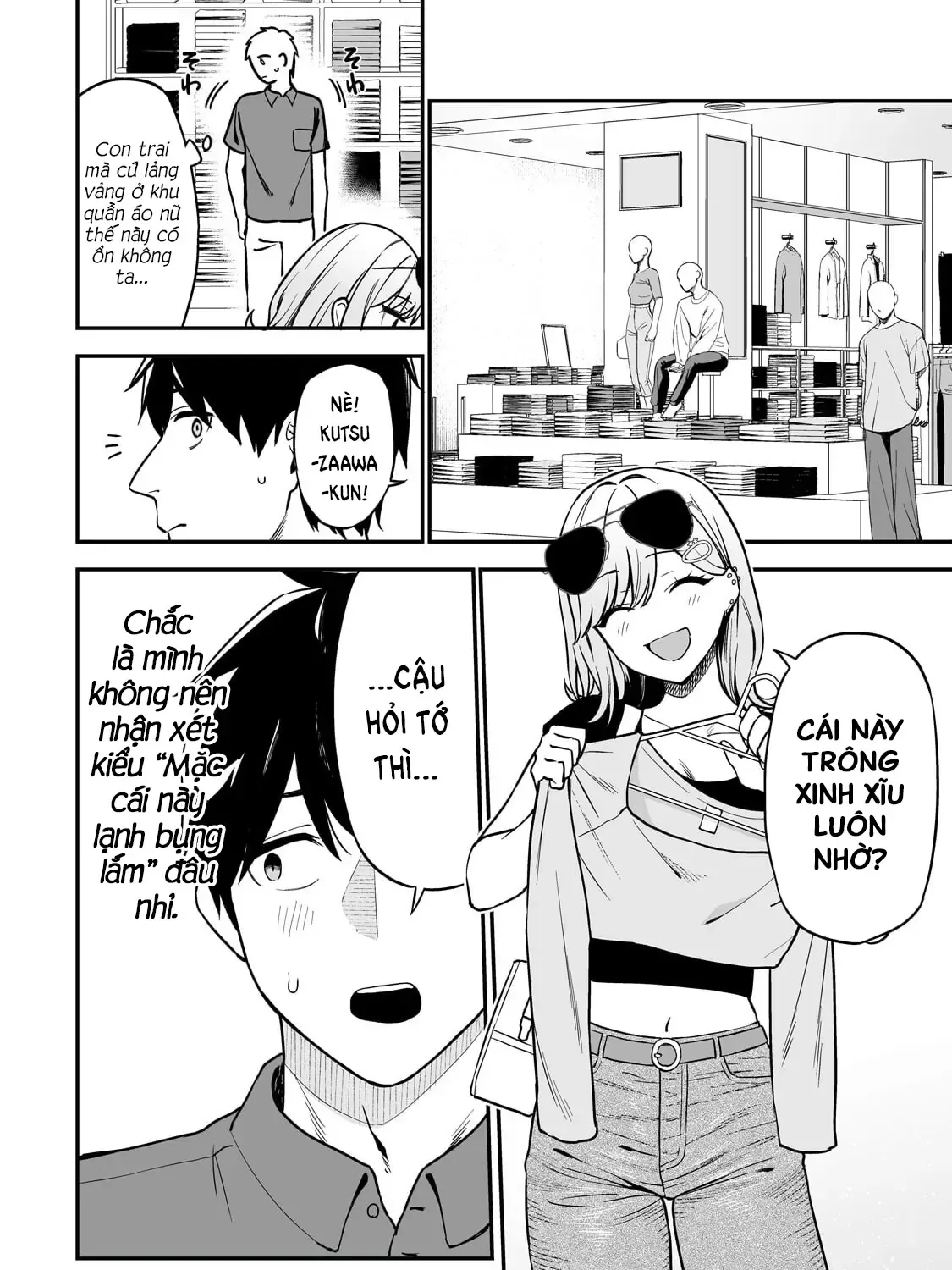 Lỡ Tay Sửa Xe Đạp Cho Nàng Gyaru, Ai Dè Lại Bị Nàng Bám Lấy Chapter 4 - Trang 22