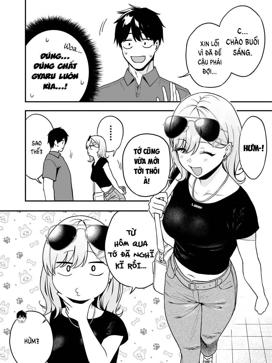 Lỡ Tay Sửa Xe Đạp Cho Nàng Gyaru, Ai Dè Lại Bị Nàng Bám Lấy Chapter 4 - Trang 8