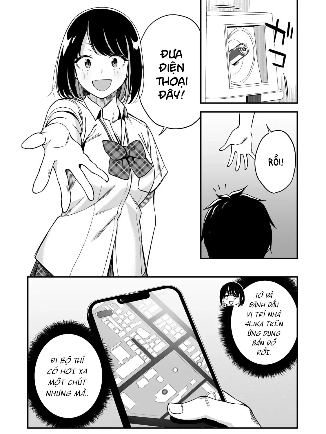 Lỡ Tay Sửa Xe Đạp Cho Nàng Gyaru, Ai Dè Lại Bị Nàng Bám Lấy Chapter 6 - Trang 26
