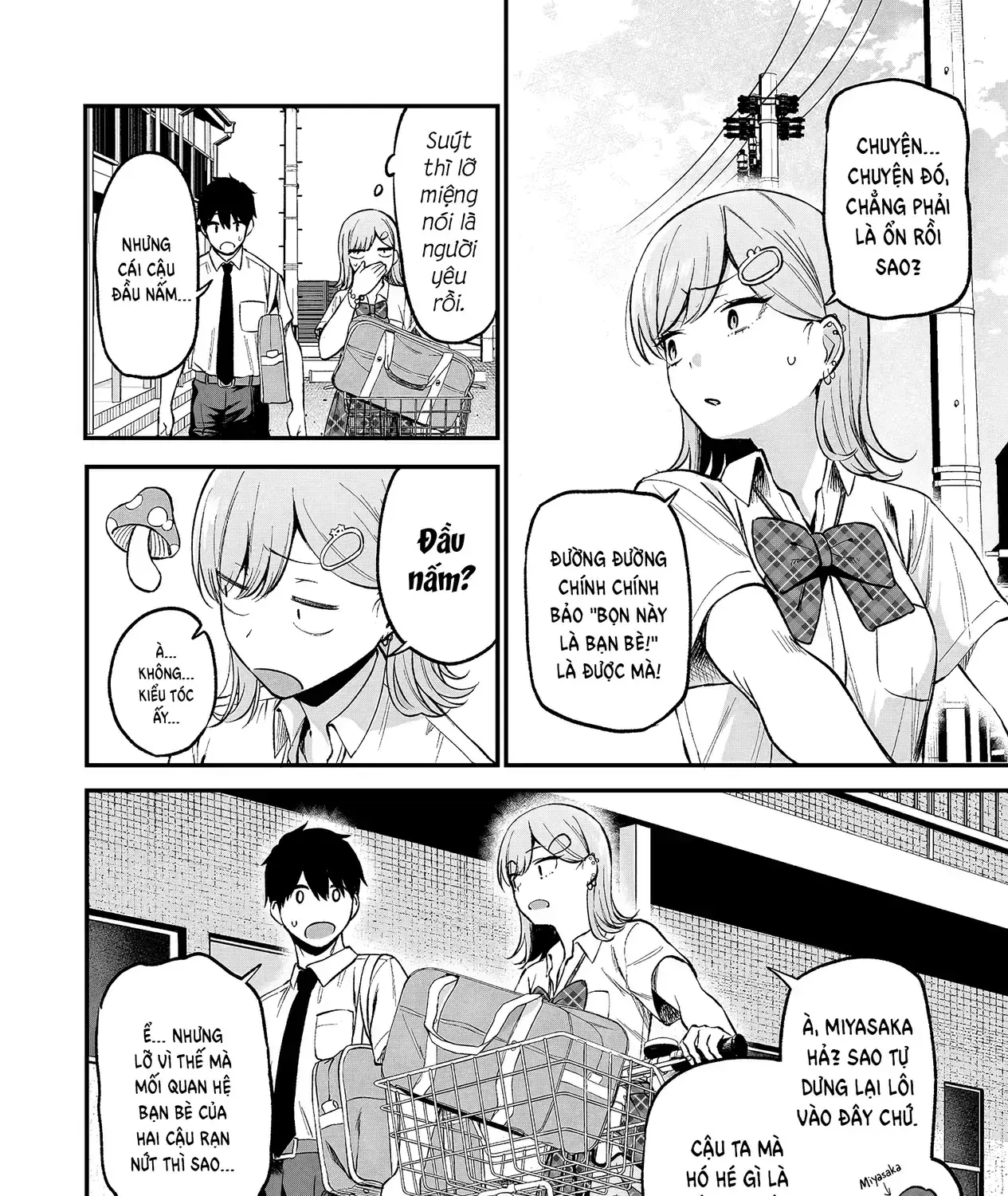 Lỡ Tay Sửa Xe Đạp Cho Nàng Gyaru, Ai Dè Lại Bị Nàng Bám Lấy Chapter 9 - Trang 18