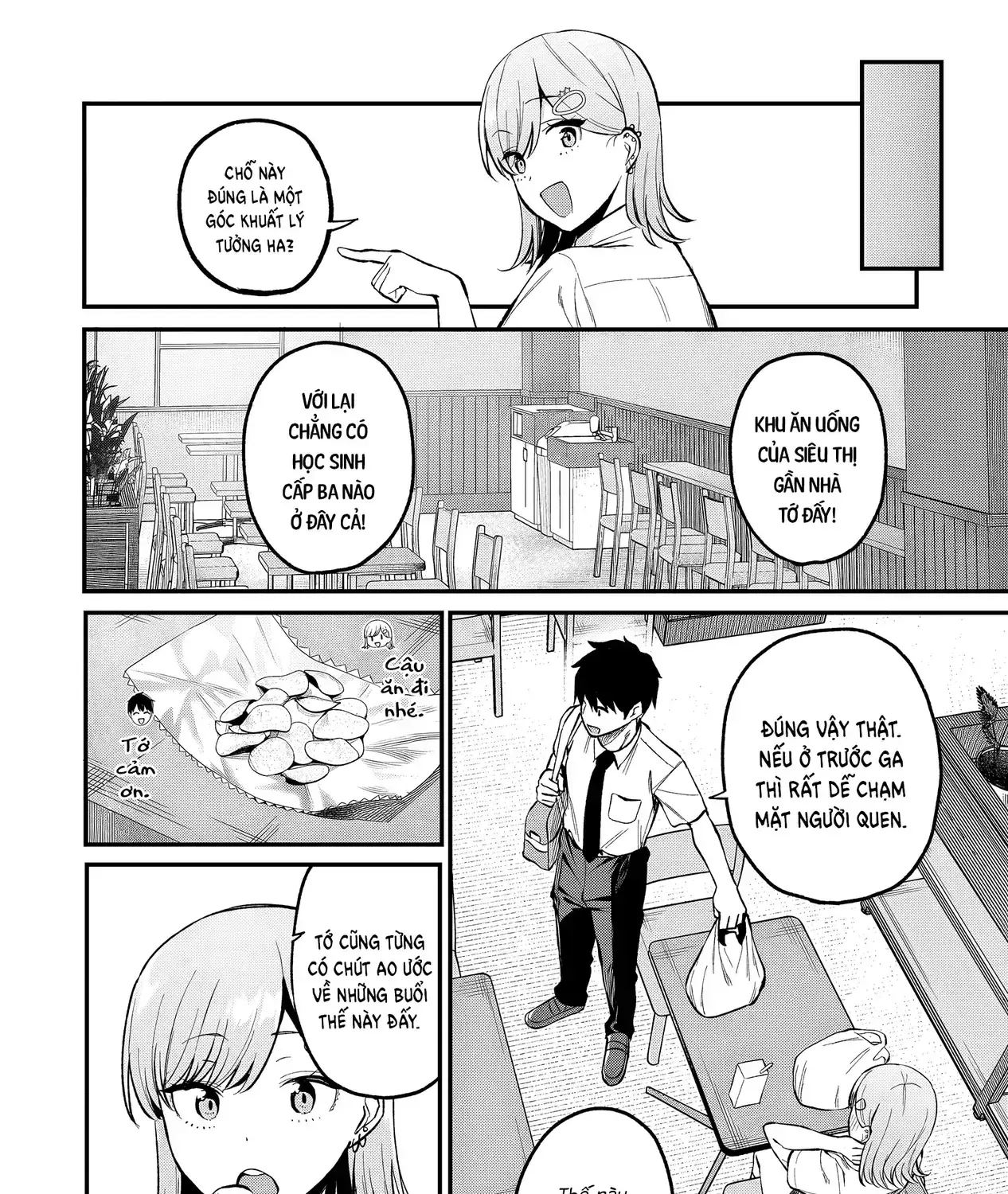 Lỡ Tay Sửa Xe Đạp Cho Nàng Gyaru, Ai Dè Lại Bị Nàng Bám Lấy Chapter 9 - Trang 34