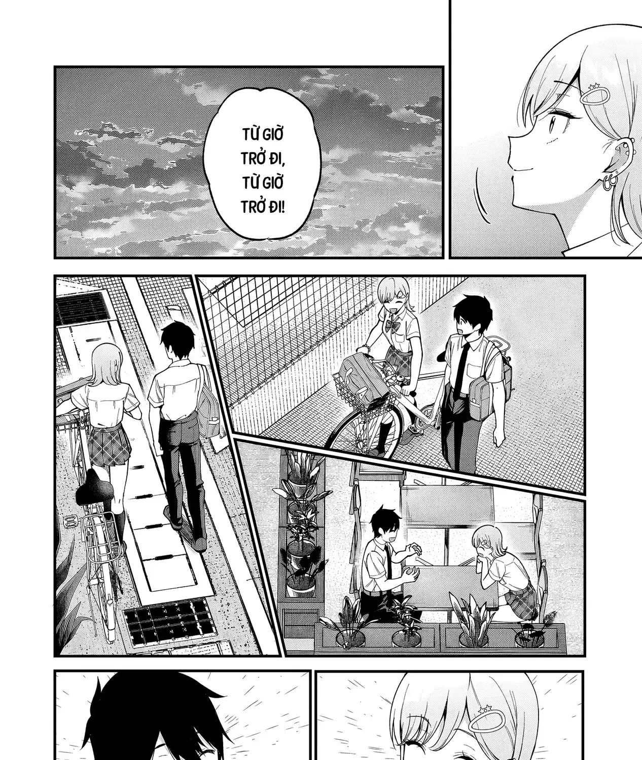 Lỡ Tay Sửa Xe Đạp Cho Nàng Gyaru, Ai Dè Lại Bị Nàng Bám Lấy Chapter 9 - Trang 46