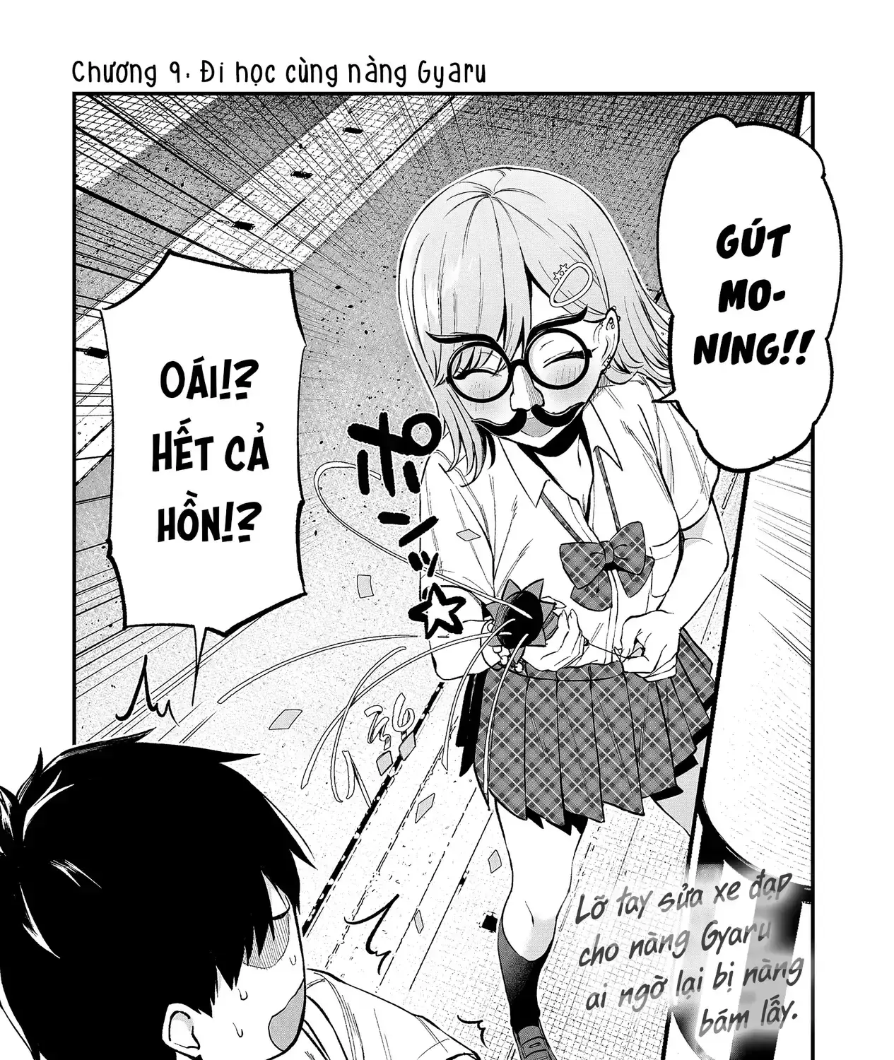 Lỡ Tay Sửa Xe Đạp Cho Nàng Gyaru, Ai Dè Lại Bị Nàng Bám Lấy Chapter 9 - Trang 6