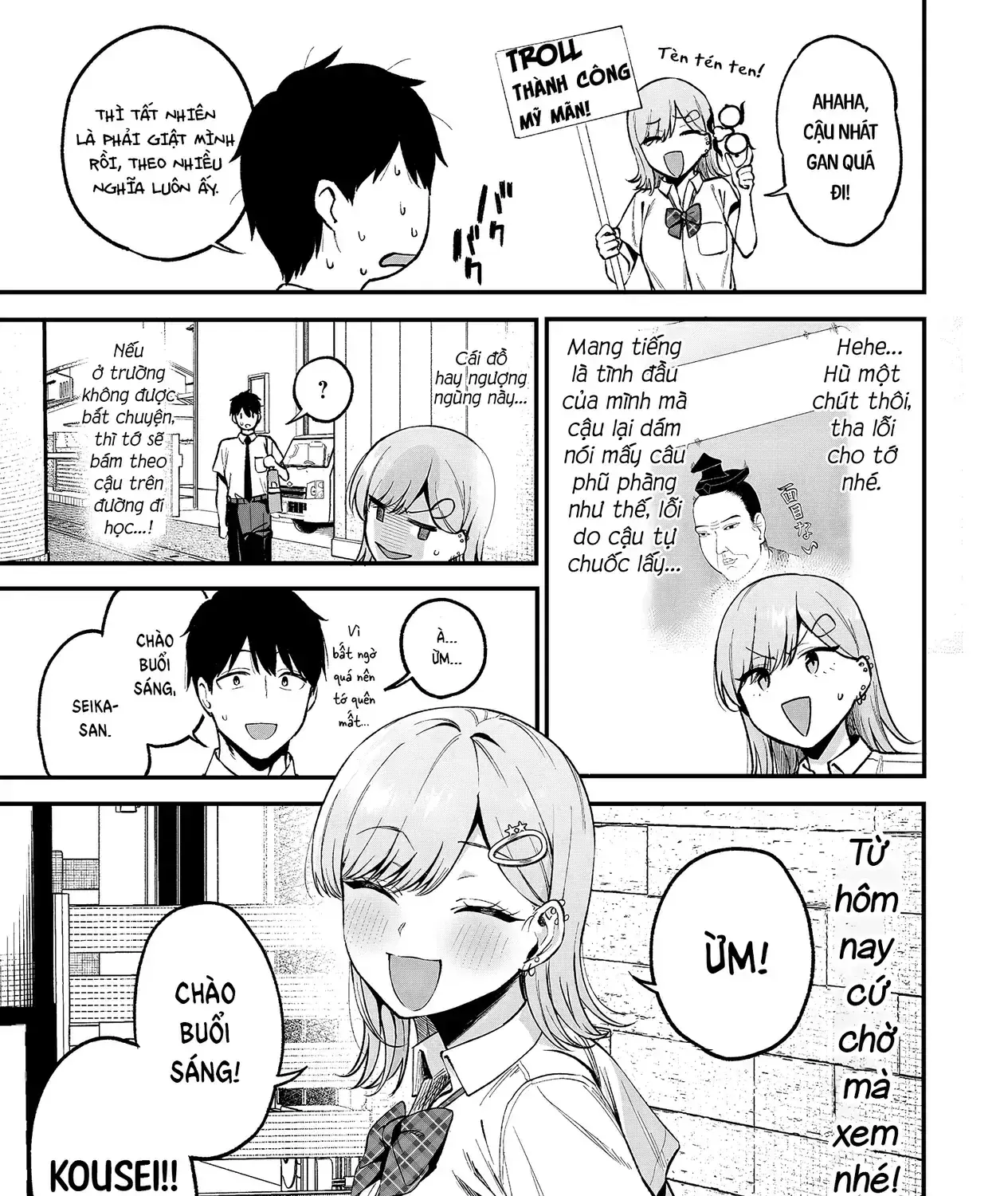 Lỡ Tay Sửa Xe Đạp Cho Nàng Gyaru, Ai Dè Lại Bị Nàng Bám Lấy Chapter 9 - Trang 8