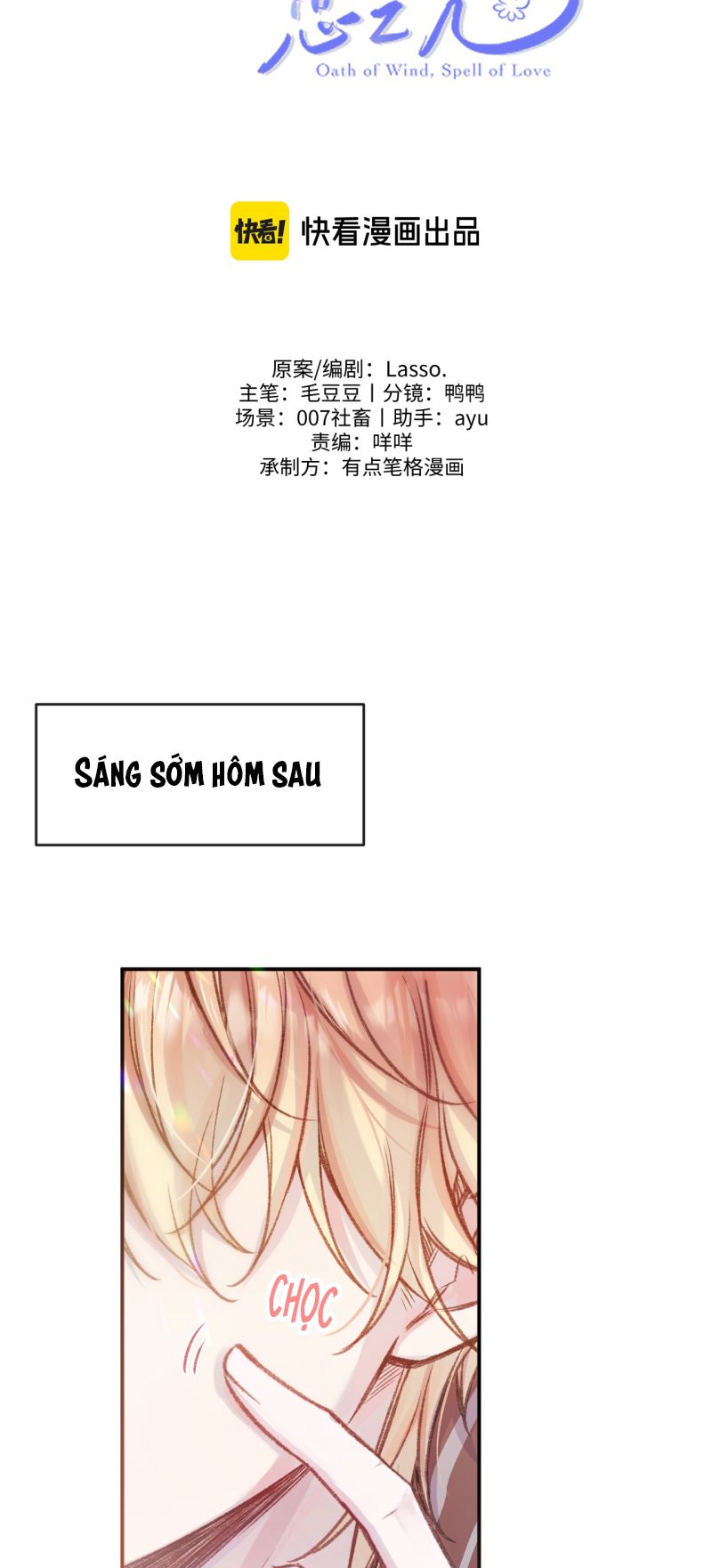LỜI THỀ CỦA GIÓ, LỜI NGUYỀN CỦA TÌNH YÊU Chapter 8 - Trang 8