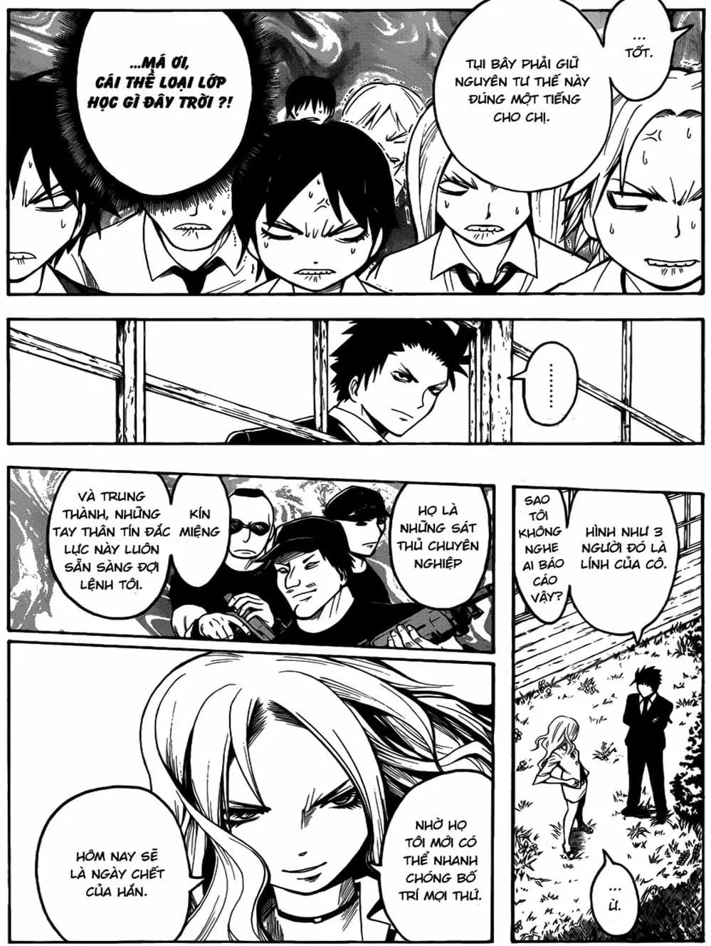 LỚP HỌC ÁM SÁT Chapter 10 - Trang 17