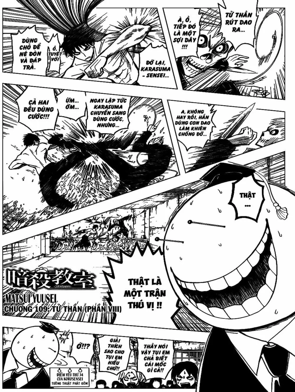 LỚP HỌC ÁM SÁT Chapter 106 - Trang 7