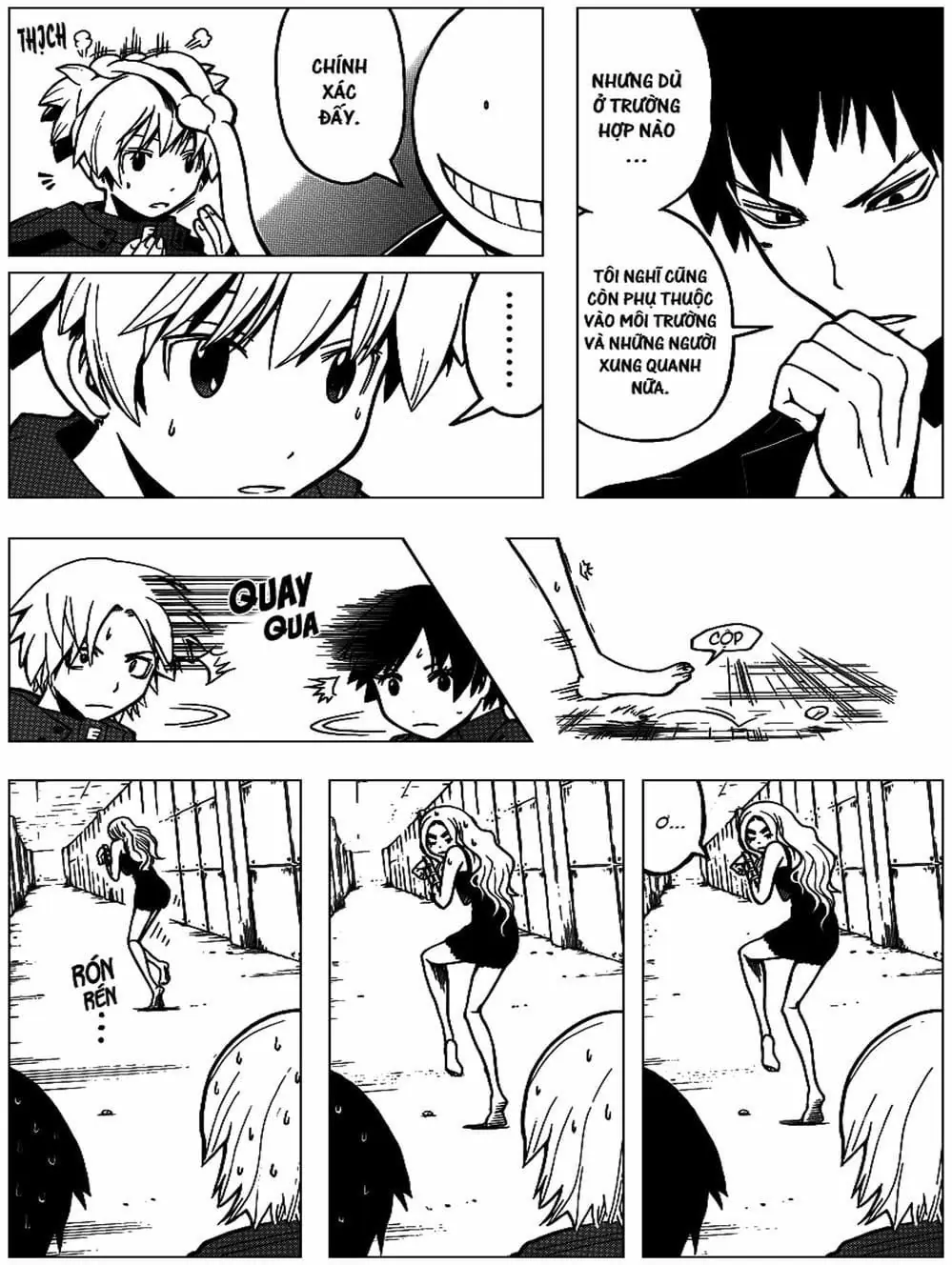 LỚP HỌC ÁM SÁT Chapter 107 - Trang 9