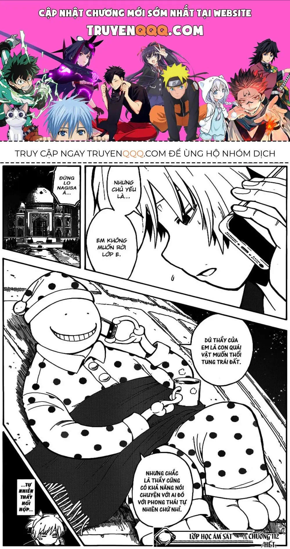 LỚP HỌC ÁM SÁT Chapter 110 - Trang 2
