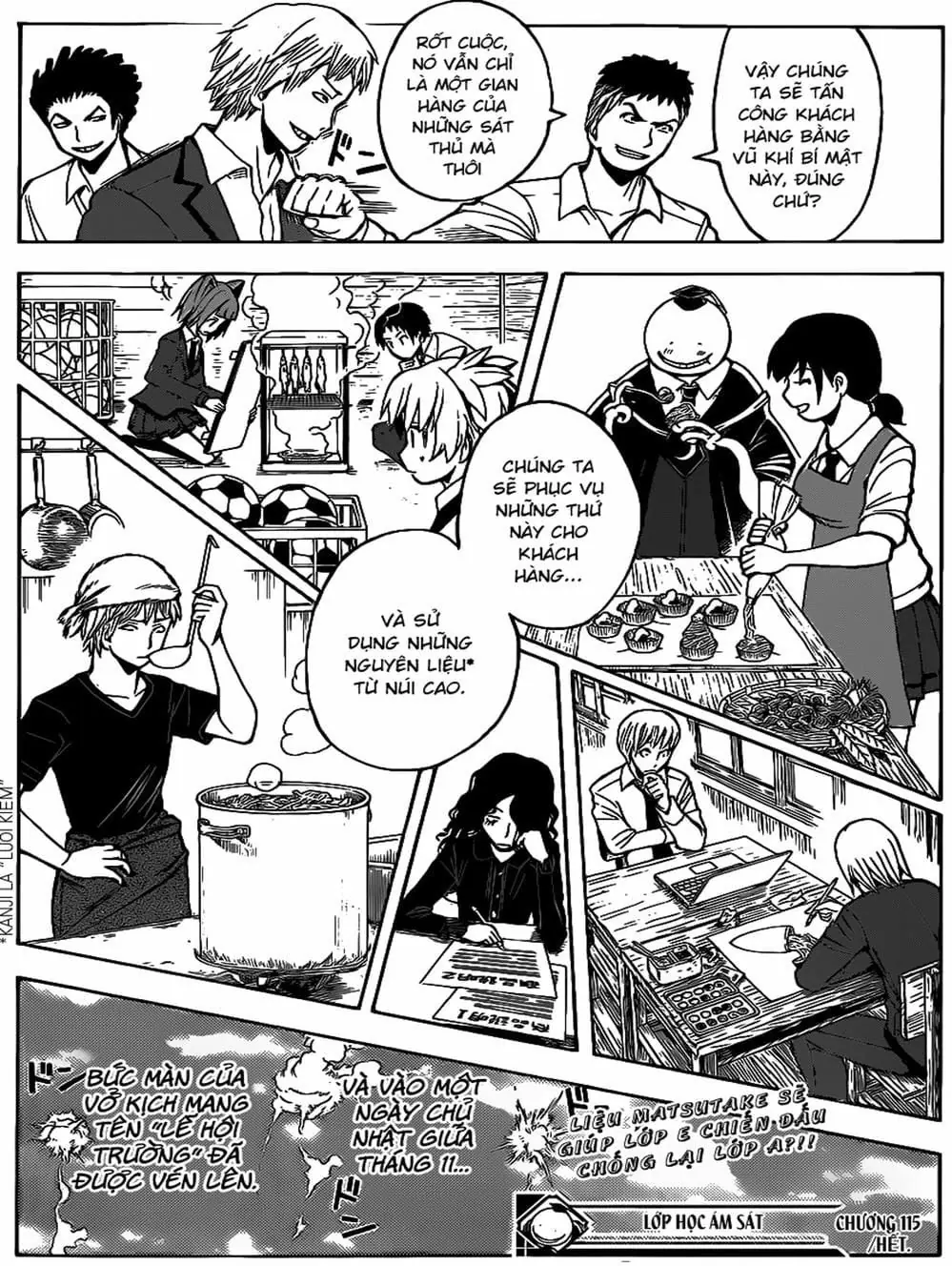 LỚP HỌC ÁM SÁT Chapter 113 - Trang 2