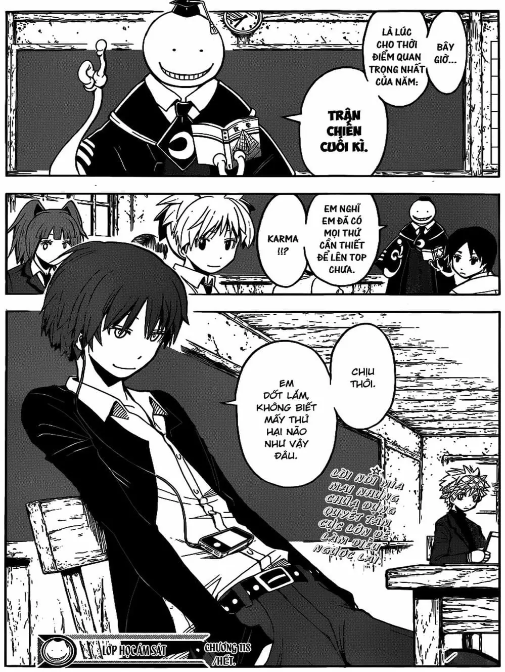 LỚP HỌC ÁM SÁT Chapter 115 - Trang 18
