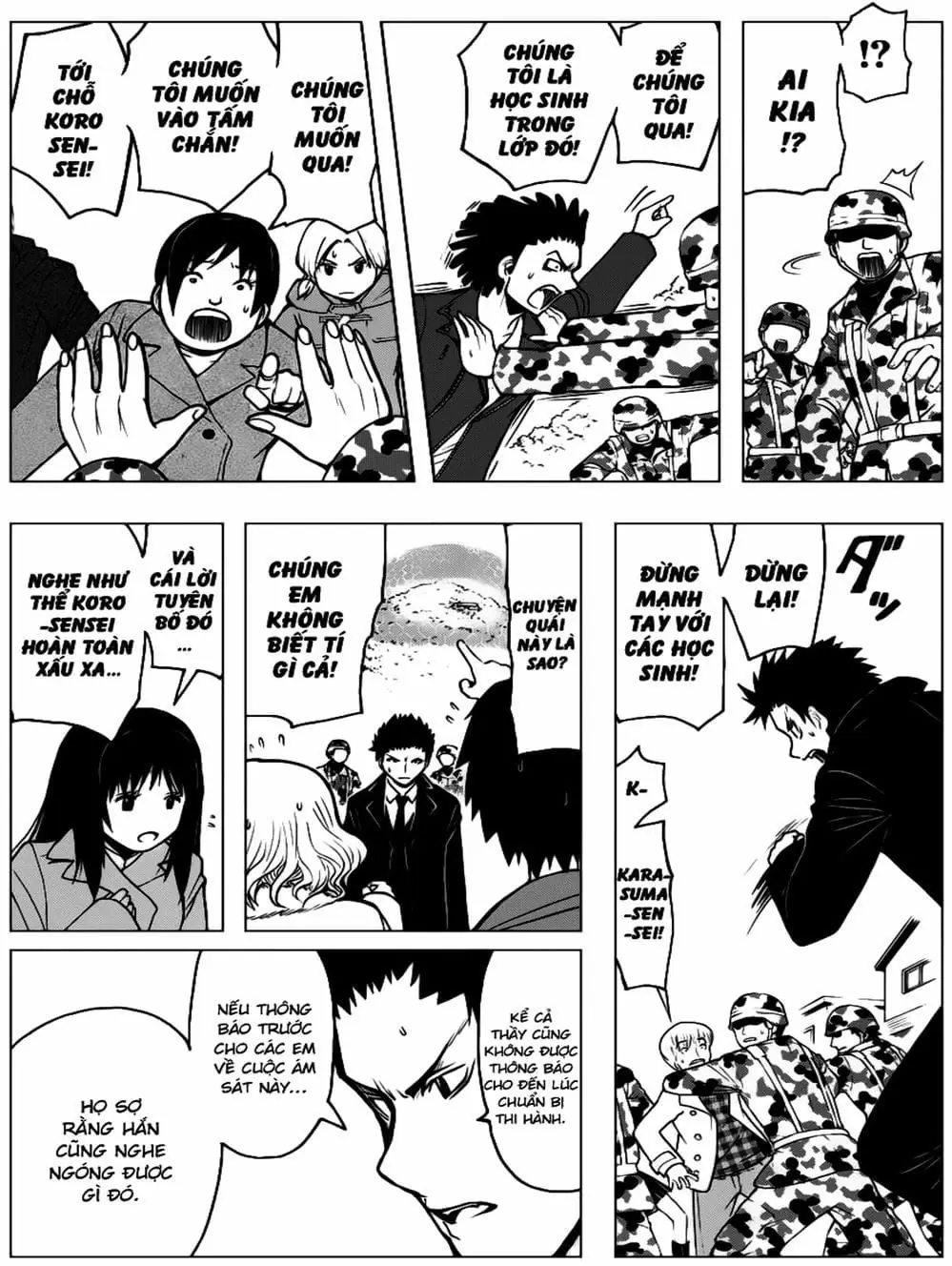 LỚP HỌC ÁM SÁT Chapter 160 - Trang 4