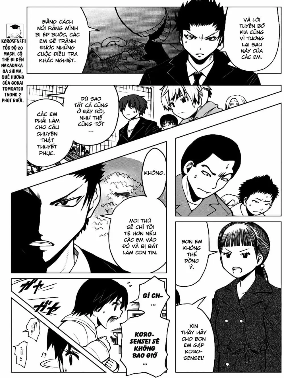 LỚP HỌC ÁM SÁT Chapter 160 - Trang 5