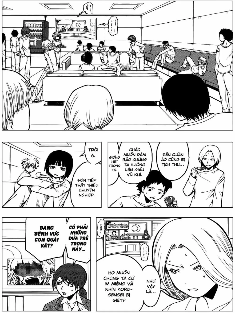LỚP HỌC ÁM SÁT Chapter 161 - Trang 3