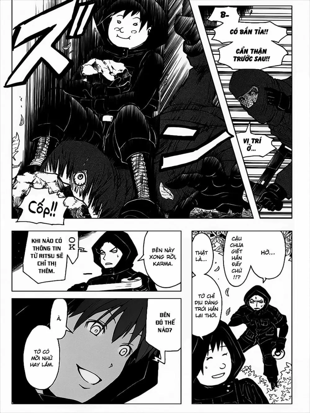 LỚP HỌC ÁM SÁT Chapter 163 - Trang 3