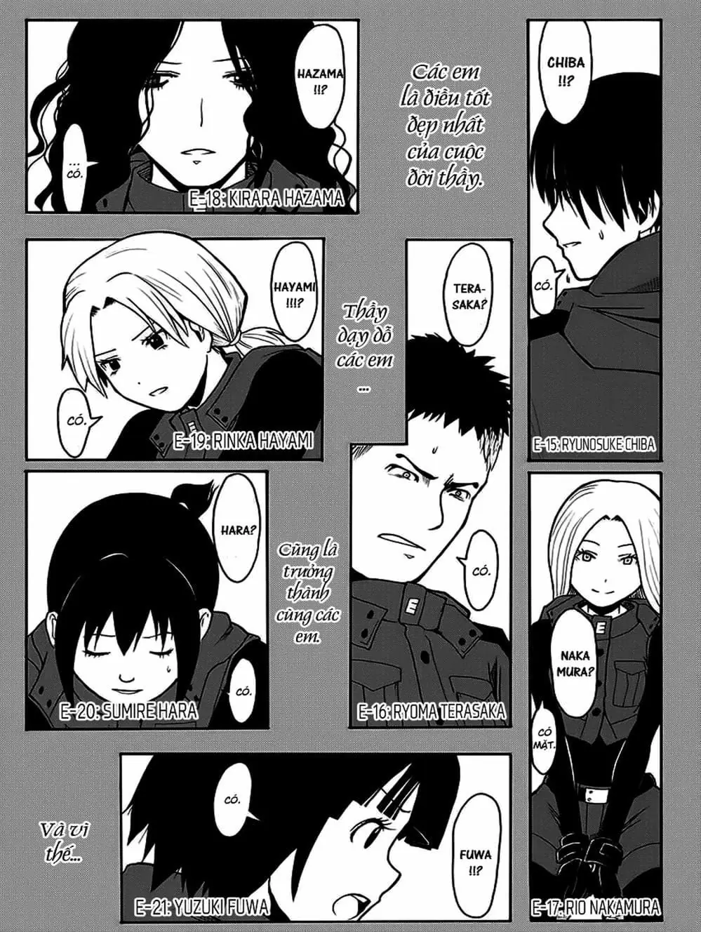 LỚP HỌC ÁM SÁT Chapter 171 - Trang 21
