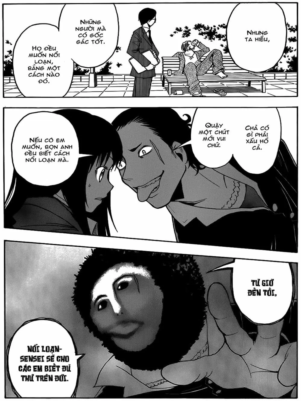 LỚP HỌC ÁM SÁT Chapter 18 - Trang 5