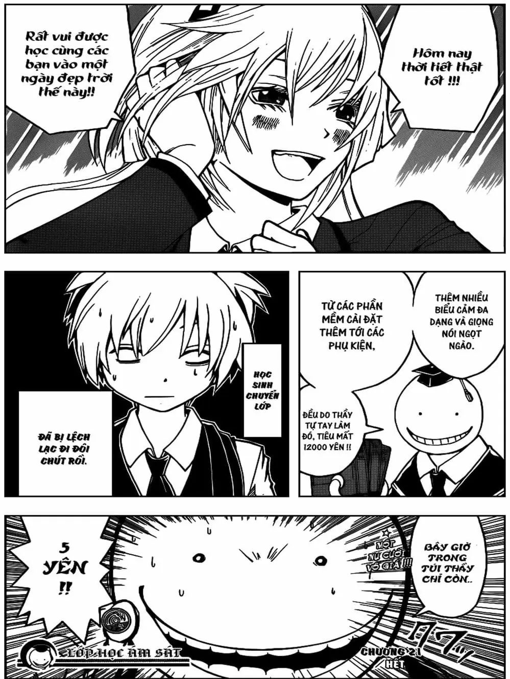 LỚP HỌC ÁM SÁT Chapter 23 - Trang 3