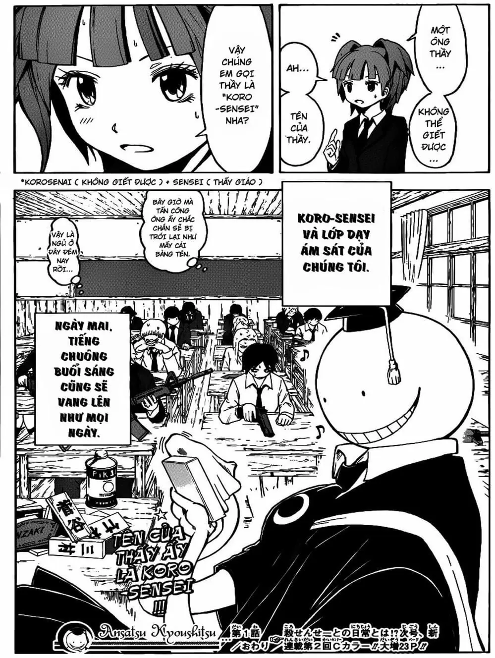 LỚP HỌC ÁM SÁT Chapter 3 - Trang 13