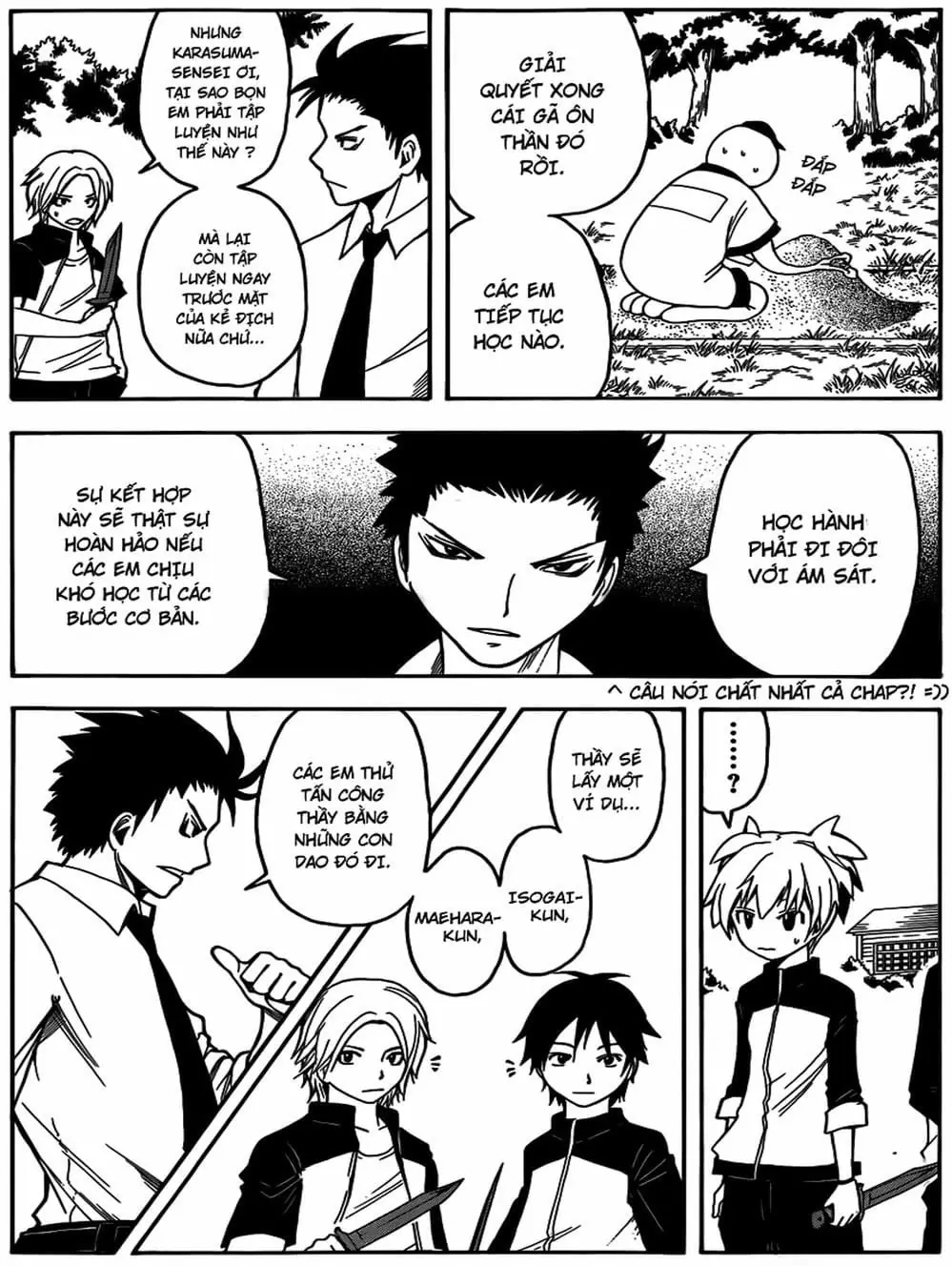 LỚP HỌC ÁM SÁT Chapter 5 - Trang 21
