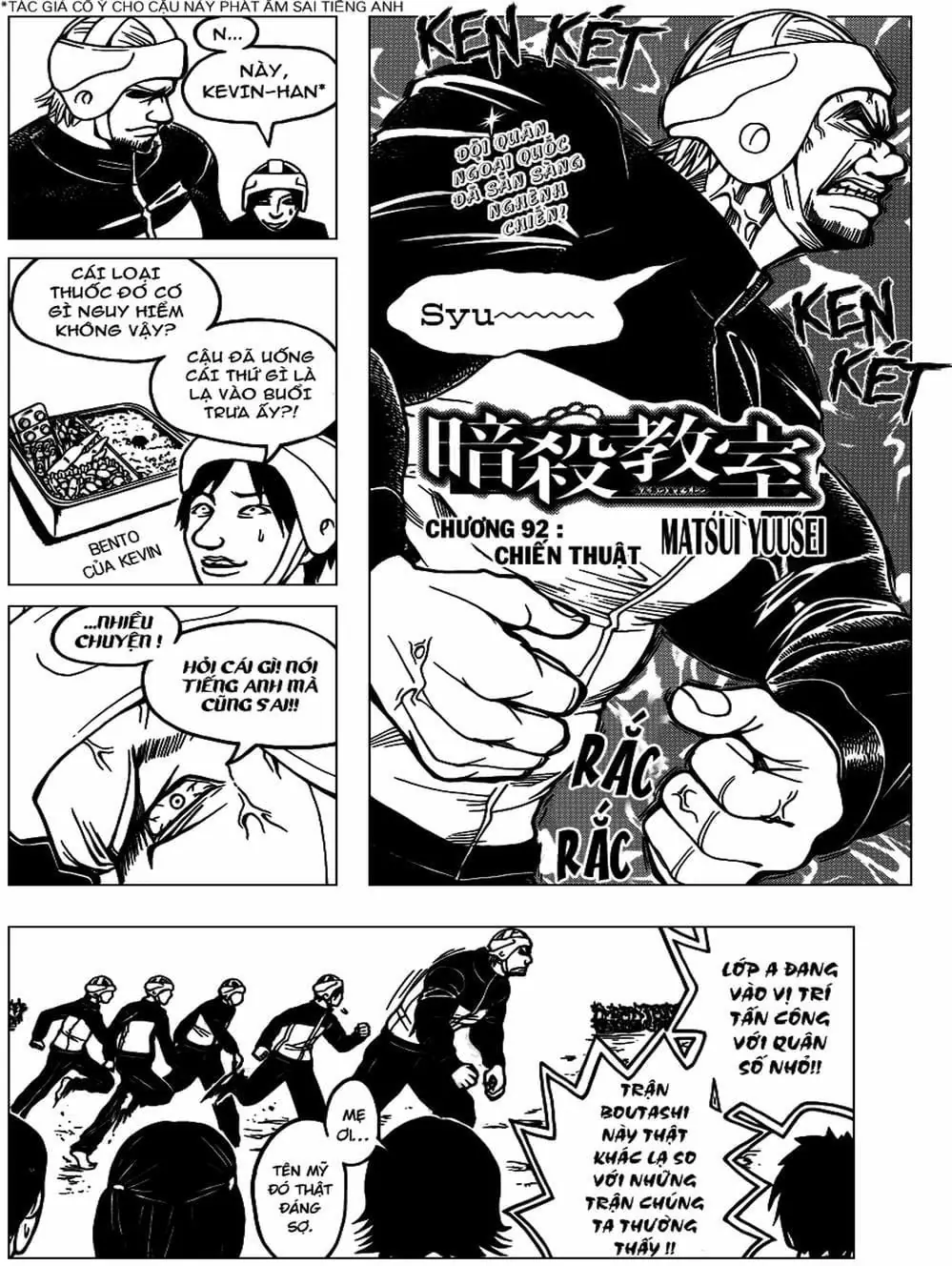 LỚP HỌC ÁM SÁT Chapter 90 - Trang 3