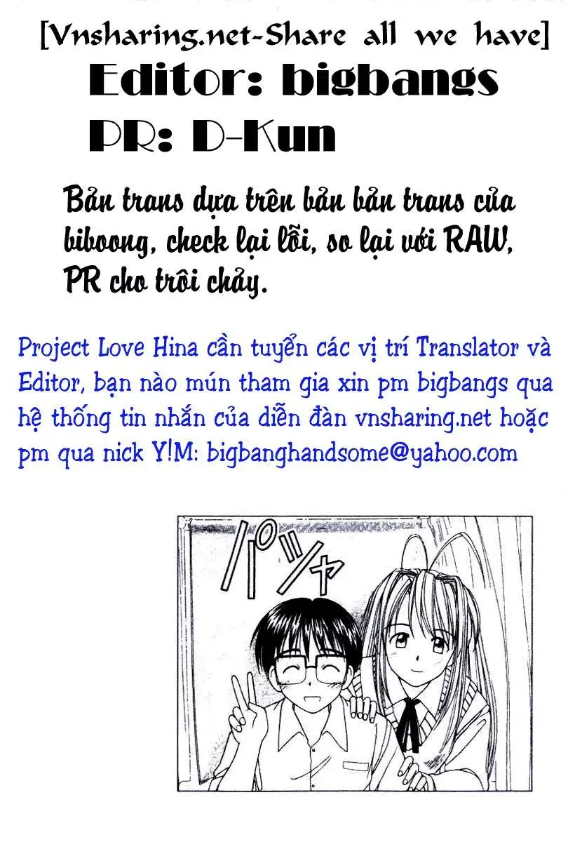 Love Hina Chapter 1 - Trang 8