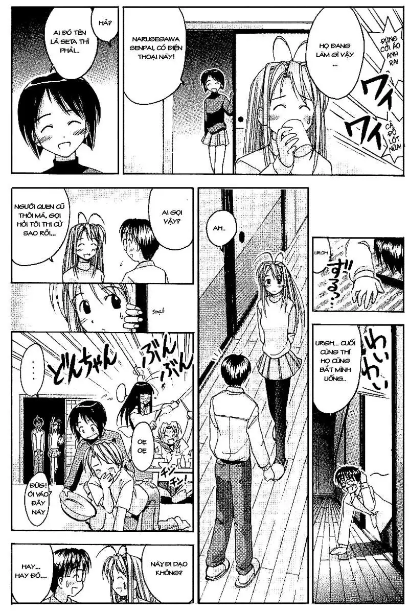 Love Hina Chapter 16 - Trang 12