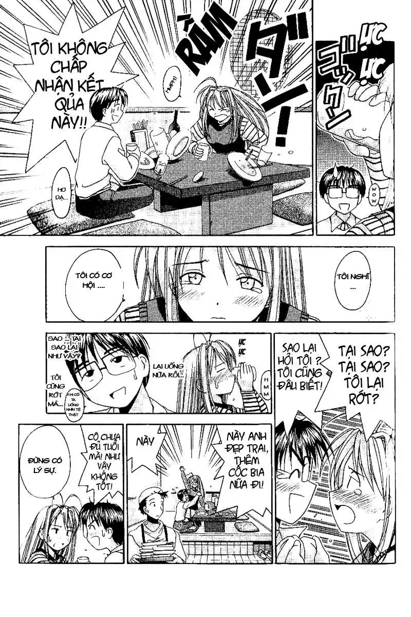 Love Hina Chapter 17 - Trang 16
