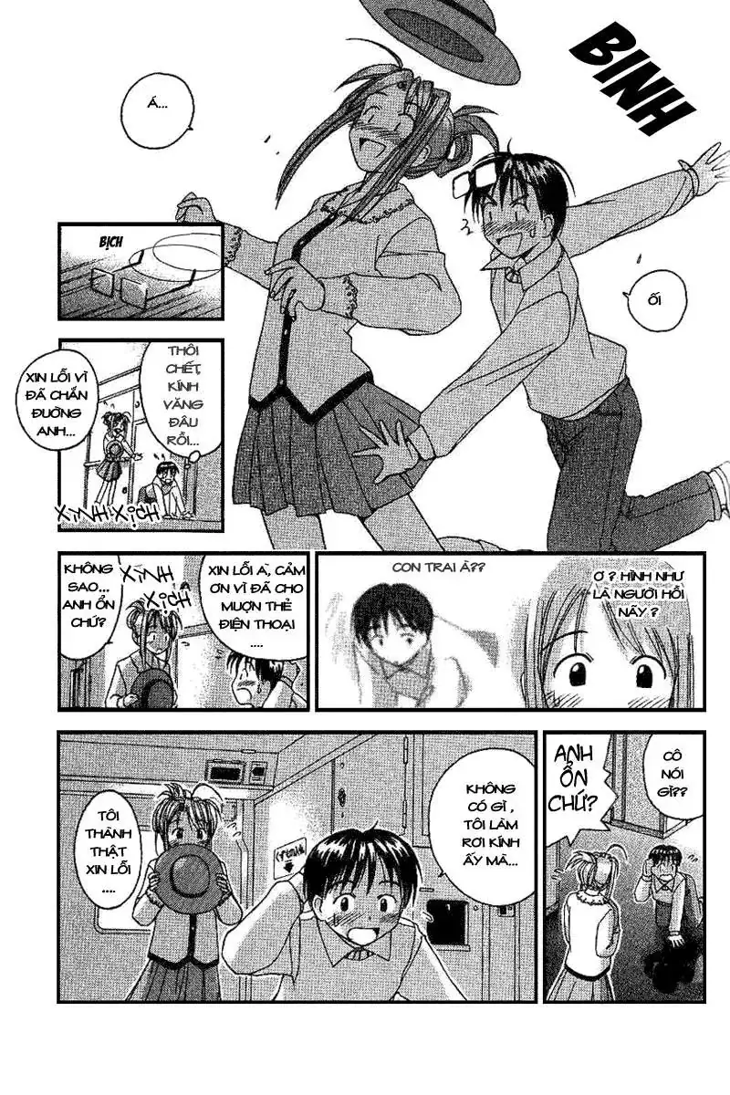Love Hina Chapter 18 - Trang 16