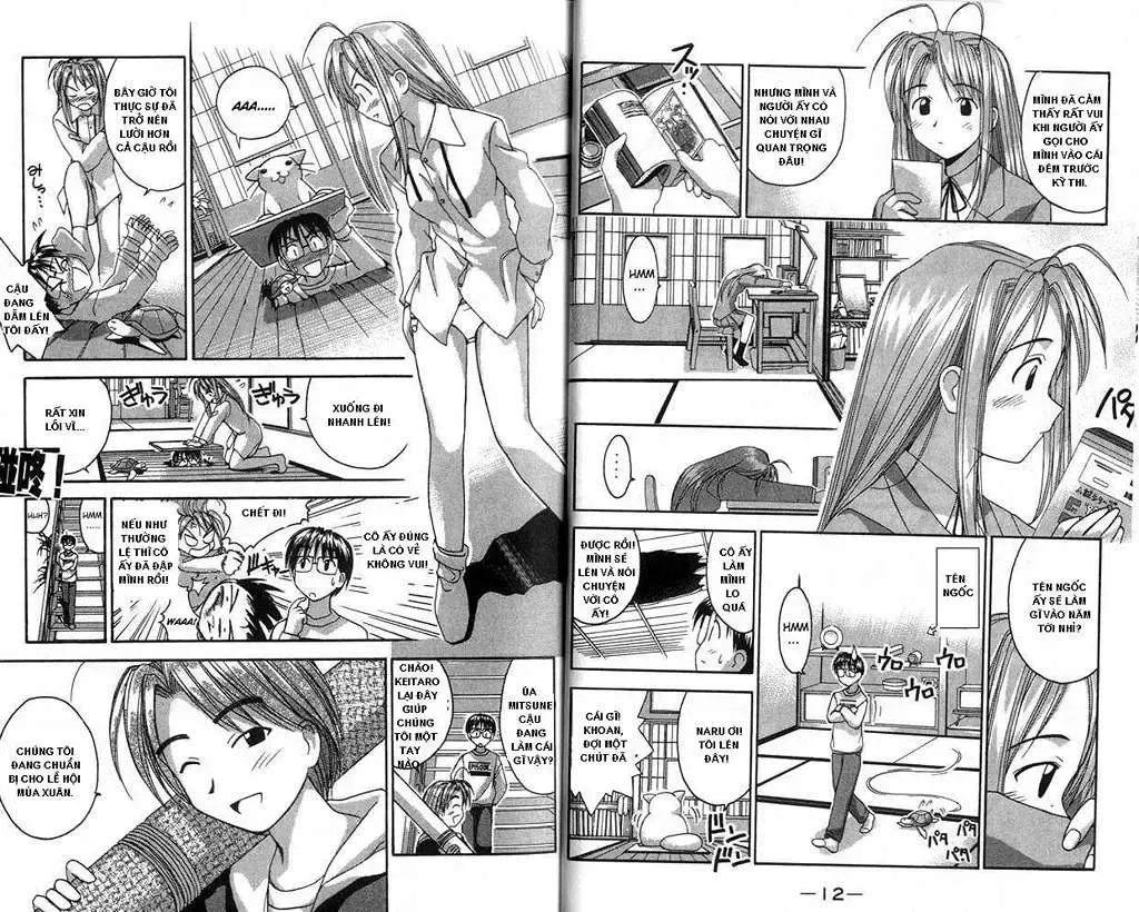 Love Hina Chapter 25 - Trang 10