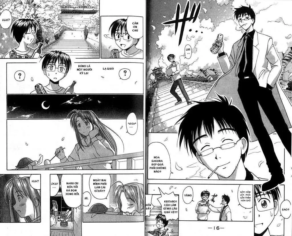 Love Hina Chapter 25 - Trang 12