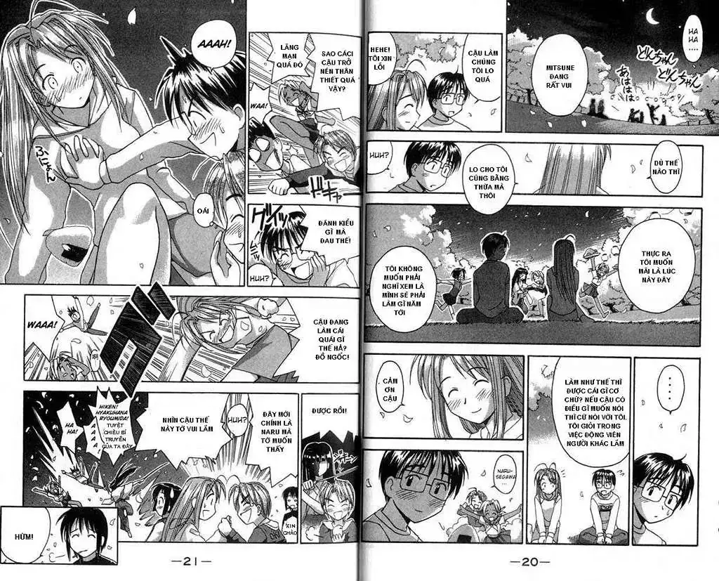 Love Hina Chapter 25 - Trang 14