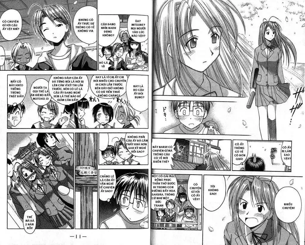 Love Hina Chapter 25 - Trang 9