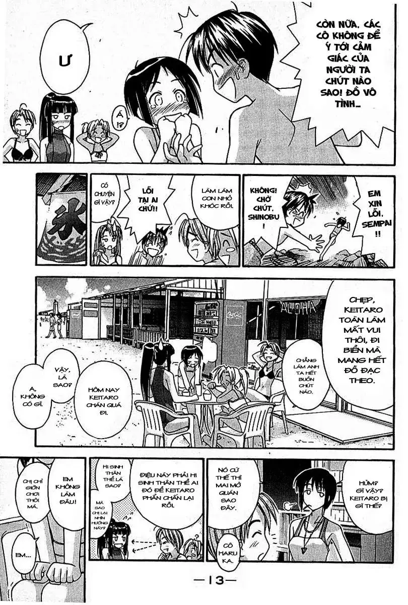 Love Hina Chapter 34 - Trang 13
