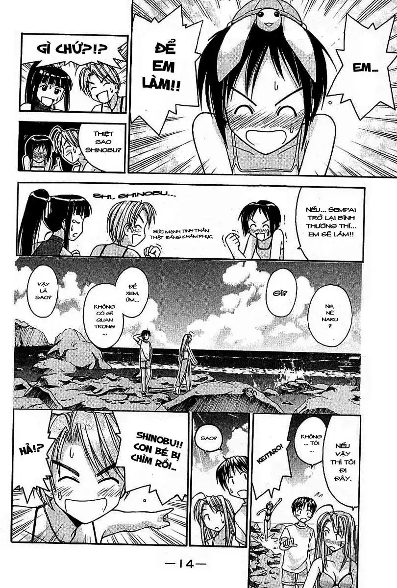 Love Hina Chapter 34 - Trang 14