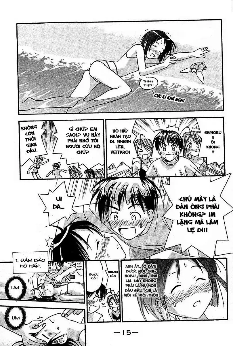 Love Hina Chapter 34 - Trang 15