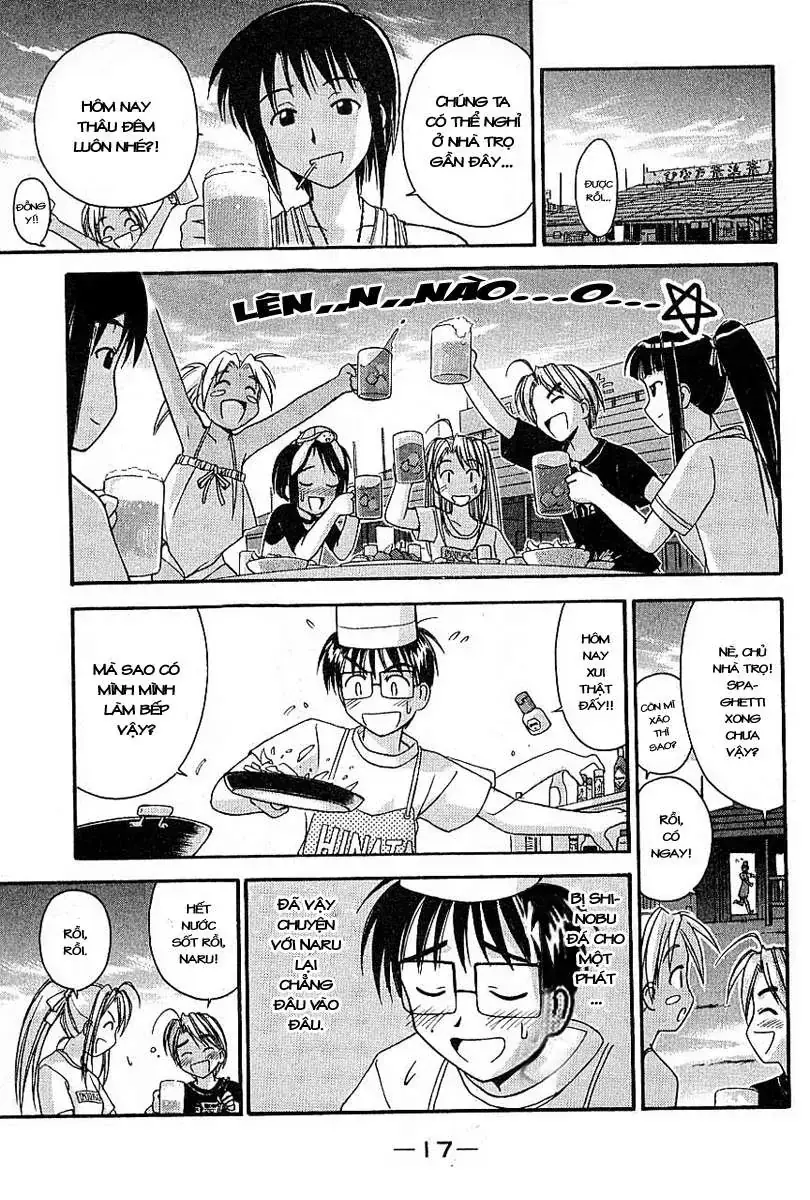Love Hina Chapter 34 - Trang 17