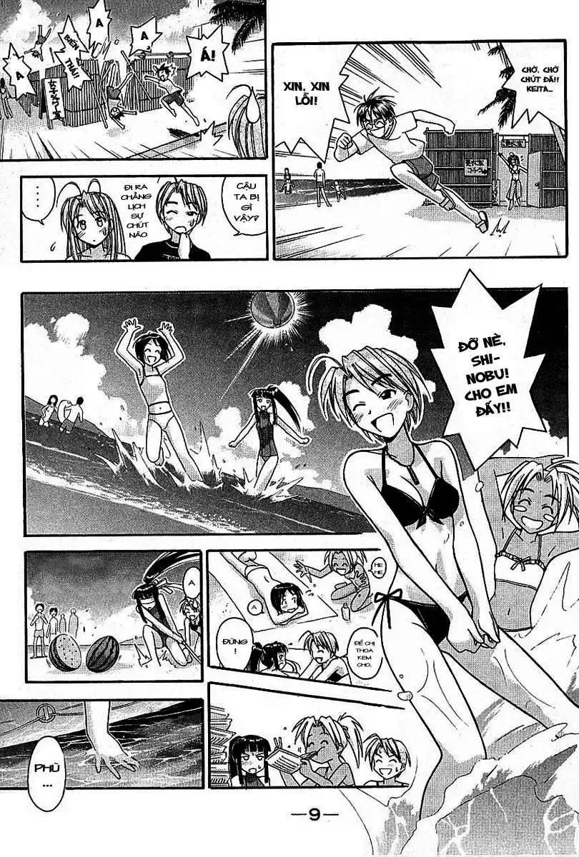 Love Hina Chapter 34 - Trang 9