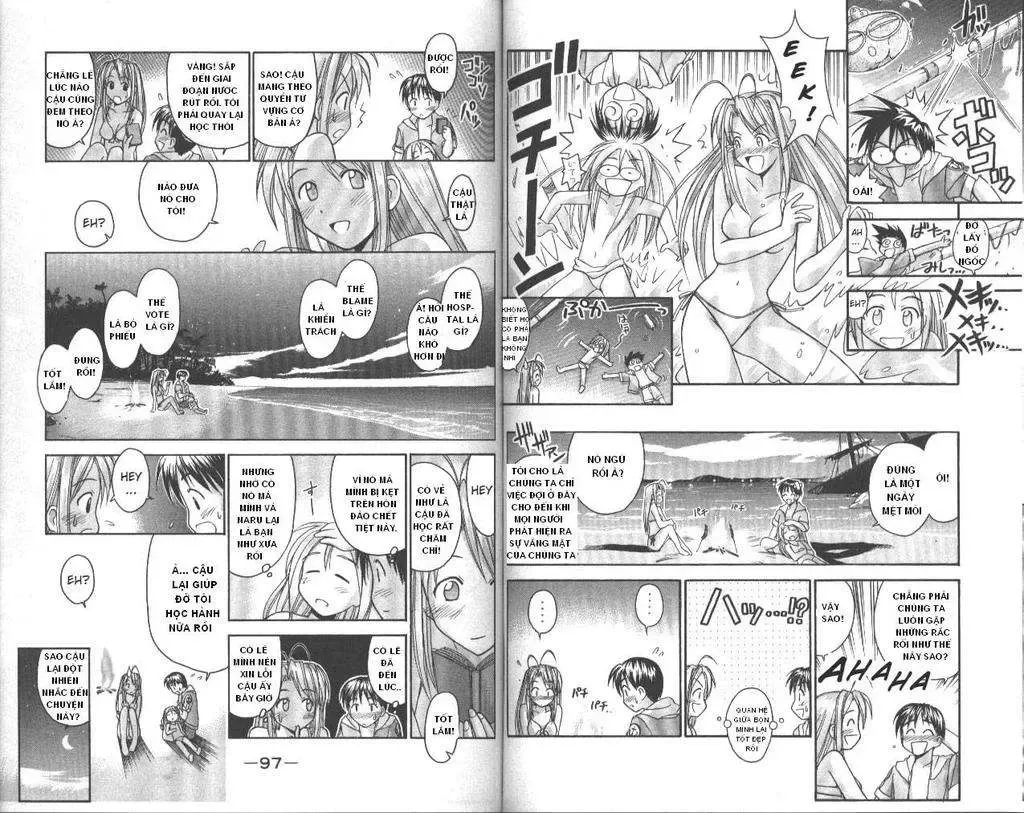 Love Hina Chapter 38 - Trang 9