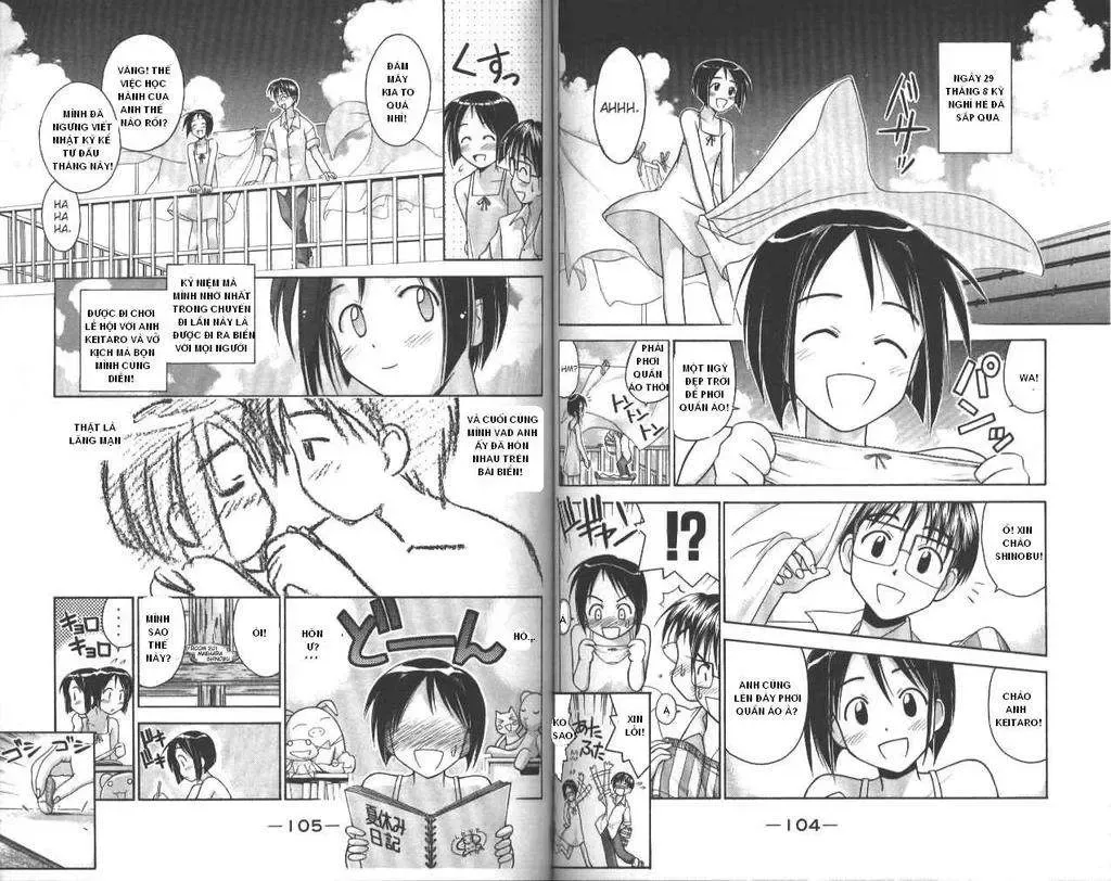 Love Hina Chapter 39 - Trang 3